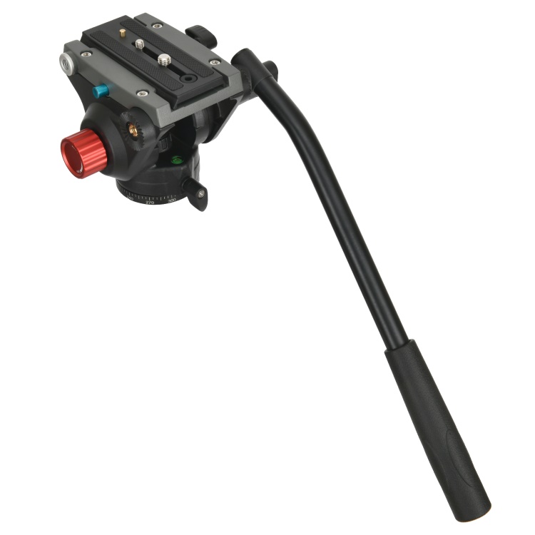 Da-50P fotocamera per treppiede con testa a sfera Video a testa fluida idraulica professionale Steadicam stabilizzatore fotocamera pesante