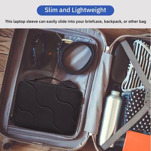 Sacoche pour ordinateur portable de 13 pouces en tissu EVA, taille personnalisée, coque rigide durable, lavable, antichoc, sacoche portable pour ordinateur portable - Product Image 6
