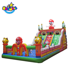 Inflatable Hoa Công Chúa Công Viên Giải Trí Bouncers Combo, Cổ Tích Công Chúa di động công viên giải trí, trẻ em sân chơi bơm hơi - Product Image 3