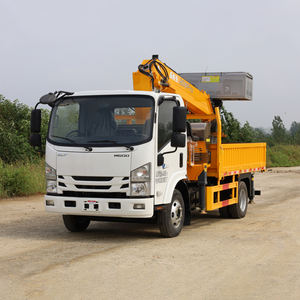 क्ल्यू नए बहुक्रियाशील छोटे <span class=keywords><strong>20</strong></span> मी 22 मीटर टेलीस्कोपिक बूम हवाई प्लेटफॉर्म ट्रक कार्गो डंप बॉक्स के साथ - Product Image 1