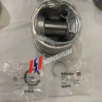 Ensemble piston moteur Excavator 1106D-E66TA U5PR0058 KIT PISTON/SEGMENT pour Perkins
