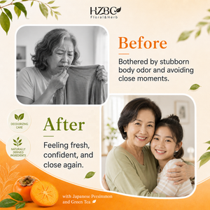 Wholesale <strong>Persimmon</strong> Body <strong>Soap</strong> for Old People Smell Removes Aging Body Odor with Japanese Green Tea Extract Gentle Daily Cleanser - Product Image 5