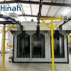 Chất lượng cao Tự động sơn tĩnh điện lò Đường Hầm Lò với gas sưởi ấm nguồn - Product Image 6