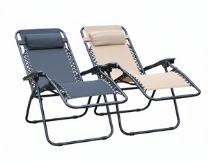 Commercio all'ingrosso comodo acciaio esterno abbronzatura campeggio <span class=keywords><strong>pieghevole</strong></span> giardino a gravità Zero giace piatto reclinabile piscina lato <span class=keywords><strong>mare</strong></span> <span class=keywords><strong>mare</strong></span> - Product Image 3