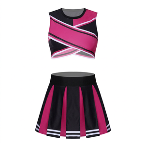 Dernière conception d'uniforme de pom-pom girl fabriqué en usine Design personnalisé uniforme de pom-pom girl à forte valeur ajoutée - Product Image 1