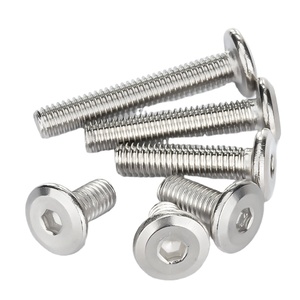 Vite esagonali interne per mobili, accessori con testa piatta grande, testa tonda, bullone smussato metrico M2.5 <span class=keywords><strong>M3</strong></span> <span class=keywords><strong>M3</strong></span>.5 M4 M5 M6 M8 - Product Image 5
