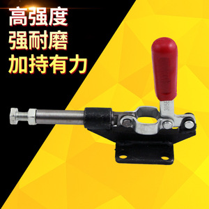 Pince de serrage rapide 305E Push Pull, outillage de fixation, pince à angle droit avec poignée, course de 42 mm, métrique, non réglable - Product Image 3