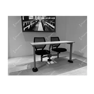 PRP-2 Fixed tables school, College Classroom Table And Chair Set student desk and chair