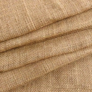 Premium Natural 100 Percent Jute <b>Fabric</b> <b>Roll</b> Woven Sacking Textile Breathable Sustainable Cloth Material for Bags Garden - Product Image 1