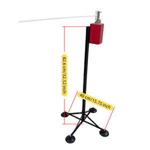 เครื่องตีตบน้ำหนักเบาแบบสุ่มและโหมดพิเศษแบบพกพารีโมทคอนโทรลไร้สายทำจากอลูมิเนียมอัลลอยเงียบขนาดเล็ก - Product Image 4