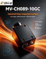 Caméra de vision industrielle HIKROBOT MV-CH089-10GC V4 8.9MP GigE couleur à balayage de zone IMX267 4096x2160 13.7fps pour inspection AOI