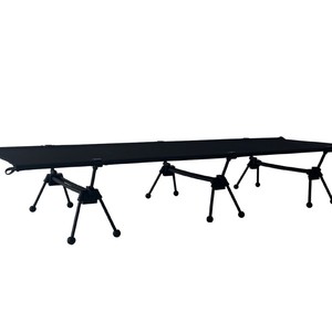 Large Modern 2-Person Aluminum Foldable <b>Bed</b> 200*120*37cm <b>Portable</b> Oxford Tent Hiking Camping New Folding Camp <b>Bed</b> Carrying WD-NB - Product Image 1