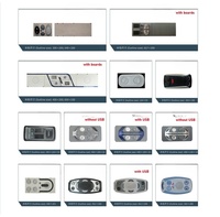 Plafonnier multifonction pour bus avec haut-parleur et lampe de lecture, 16 tailles disponibles pour pièces détachées de bus Yutong/Higer/Kinglong