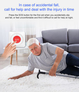 Botón de Emergencia SOS con WiFi TY-J02, Sensor de Alarma para Niños y Ancianos, Interruptor de Ayuda de Emergencia, Control Remoto por Aplicación Tuya Smart Life - Product Image 2