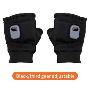 Guantes Recargables de 1800 mAh con Pantalla Táctil, Resistentes al Calor, Autocalentables, sin Dedos, para Trabajo en Invierno, Oficina, Deportes y Juegos - Product Image 2