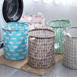 <b>Laundry</b> <b>basket</b>, dirty clothes storage <b>basket</b>, household fabric <b>laundry</b> <b>basket</b>, Nordic folding toy storage bucket - Product Image 1