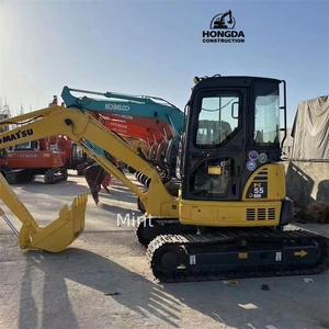 Excavatrice utilisée KOMATSU PC55MR-2 des prix bon marché excellente représentation Excavatrice utilisée KOMATSU à vendre - Product Image 3