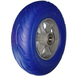 <span class=keywords><strong>Roue</strong></span> en mousse PU solide de <span class=keywords><strong>12</strong></span> <span class=keywords><strong>pouces</strong></span> 3.50-5 3.50x5 pour chariot à outils - Product Image 1