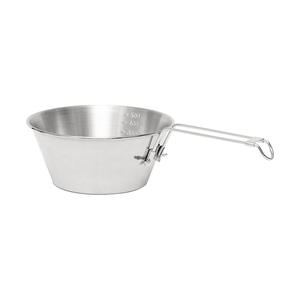 Bol pliable en acier inoxydable pour l'extérieur, 500 ml, avec poignée pliable, pour le camping et les pique-niques - Product Image 2