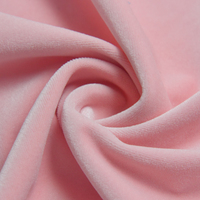 Best-seller 67% Spandex 10% Polyester 23% Tissu Acétate Synthétique Tissu Velours Confortable Acétate 67% Spandex 10% Polyester