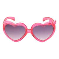 Nouveauté OEM Lunettes de soleil pour filles personnalisées pour enfants, monture intégrale colorée en forme de cœur, protection UV400 à 100%