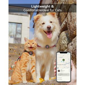 Rastreador Bluetooth para Perros Hyphoon con Soporte de Silicona para Collar, Seguimiento en Tiempo Real, Resistente al Agua, Compatible con Apple Find My y Android Find - Product Image 2