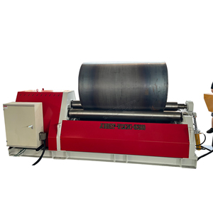 4 Rollenplatten-Biege walz maschinen für Zylinder, automatische Blech walz maschine, Platten biege walzen Metall bieger - Product Image 3