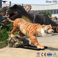 Model Harimau Simulasi Tinggi Animatronik Serangga Hewan Robotik Realistis untuk Taman Bertema Hutan dengan Sertifikat CE