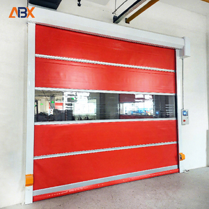 <span class=keywords><strong>Porte</strong></span> rapide industrielle résistante au vent, <span class=keywords><strong>motorisée</strong></span>, IP65, étanche, en acier galvanisé/acier inoxydable 304, pour <span class=keywords><strong>garage</strong></span> - Product Image 1