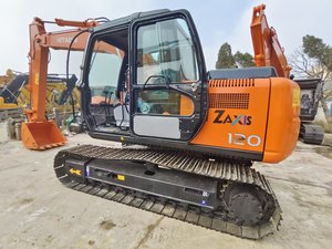 รถขุดตีนตะขาบฮิตาชิ 12 ตัน รุ่น ZX120 ใช้งานน้อย พร้อมเครื่องยนต์ เกียร์ และปั๊มแท้ ประสิทธิภาพเยี่ยม ราคาพิเศษ - Product Image 5