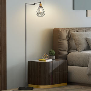 GANVA Intérieur Maison 1 tête en forme de <span class=keywords><strong>boule</strong></span> Fer Métal 40 watts Réglable E27 <span class=keywords><strong>Lampadaire</strong></span> sur pied - Product Image 4