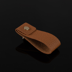 Qiansi HK0551 Modern Kitchen Cabinet Cupboard Drawer Pull New Design PU Leather Furniture Handle for Dresser for <strong>Bedroom</strong> - Product Image 6