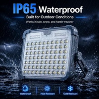 Projecteur Solaire d'Urgence 200W en Gros pour Usine, Lampe de Travail Solaire Portable Rechargeable pour Extérieur