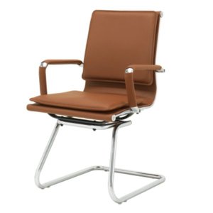 Silla de oficina moderna y cómoda de cuero 36019-1307C/B/A - Product Image 1