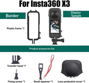Insta360 One X3 Caméra Sportive Panoramique, Kit de Protection en Plastique pour Griffe porte-accessoire et Cache-objectif, Accessoires pour <span class=keywords><strong>Appareil</strong></span> <span class=keywords><strong>Photo</strong></span> - Product Image 5