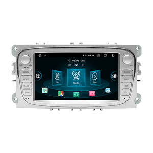 1 + 16G Argent 2 DIN Portable Voiture GPS Système de Navigation Pour <span class=keywords><strong>Ford</strong></span> <span class=keywords><strong>Focus</strong></span> <span class=keywords><strong>ll</strong></span> 2008-2011 Audio Auto Radio Android - Product Image 2