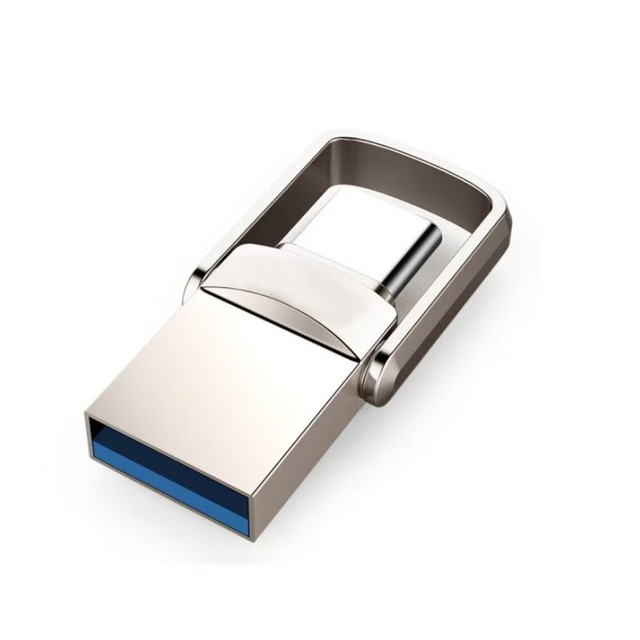 New Style Mini Dual Socket Plastic USB 2.0 Flash Drive 4GB-1TB Encryption