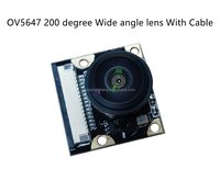 Module de caméra OV5647 5 millions de pixels pour usine, objectif autofocus 2,8 mm 3,6 mm 8 mm, 24/65/72/100/120/130/160/180/200/220 degrés