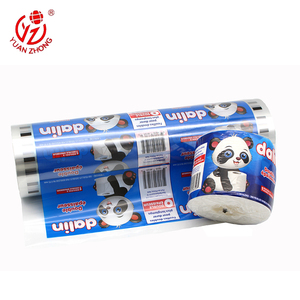 Nhà máy Trung Quốc bán buôn tùy chỉnh in trong suốt bao bì nhựa cuộn phim cho khăn ăn/giấy vệ sinh/mô - Product Image 2