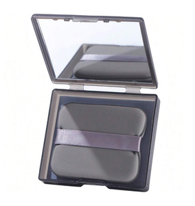 CLBX-papier d'aspiration d'huile pour le visage pour peau <span class=keywords><strong>grasse</strong></span> d'été, avec miroir et houppette, charbon de bambou - Product Image 1