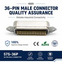 Conector VGA Impermeable DB9 DB15 DB25 Macho a Hembra D-SUB de 9 15 25 Pines, Cable IDC con Diagrama de Cableado para PCB Industrial