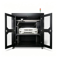 Tempat Tidur Pemanas Aluminium PEI Printer 3D Industri Otomatis Dual Extruder Baru Garansi 1 Tahun USB 1000mm Cetak Cepat