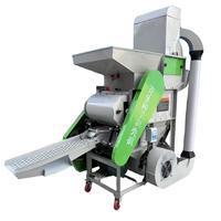 Machine à décortiquer les cacahuètes, décortiqueuse commerciale d'arachides à alimentation secondaire automatique