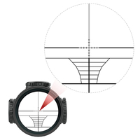 SYQT avcılık optik 3-9X40 kırmızı lazer açık Hunter Equipement dişliler ile Crosshair retikül