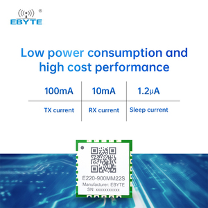 Ebyt ODM E220-900MM22S Minimum size 22dBm lora transmitter <b>receiver</b> module llcc68 lora <b>wireless</b> module lora io module - Product Image 4