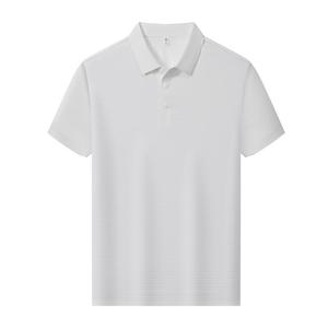 Camisa Polo Azul Marino de Poliéster de Secado Rápido para Trabajo y Uso Diario, Manga Corta, Color Sólido - Product Image 3