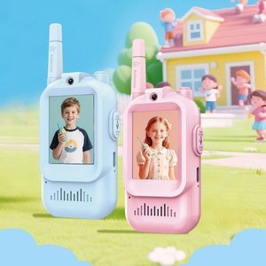 Interphone vidéo pour enfants, talkie-walkie vidéo pour enfants, avec fonction de appel HD 3G POC, portée supérieure à 50 km, fonction de détresse faible batterie, design dessin animé, meilleure vente - Product Image 3