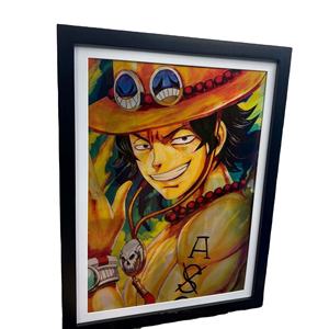 3d anime poster avec cadre de <span class=keywords><strong>Luffy</strong></span> - Product Image 4