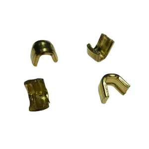 sewing accessories tools tailors copper top stop zipper sliver metal zip u golden top stop for brass zip locking slider
