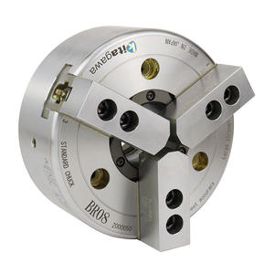 KITAGAWA Japon Mandrin hydraulique à trois mâchoires de haute précision authentique BR-06 BR-08 BR-10 Creux pour centre d'usinage - Product Image 2
